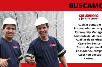 Galvanissa: Nuevos puestos para formar parte de nuestro equipo.