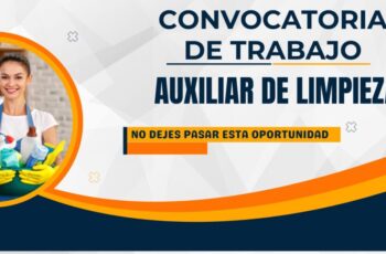 LIMPIEZA CONVOCATORIA DE TRABAJO 2024 LIMPIEZA CONVOCATORIA DE TRABAJO 2024
