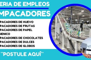 EMPACADORES FERIA DE EMPLEO – PEROSNAL CON O SIN EXPERIENCIA EMPACADORES FERIA DE EMPLEO – PEROSNAL CON O SIN EXPERIENCIA