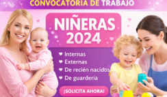 NIÑERA AGENCIAS DE EMPLEO 2024